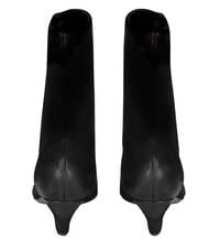 MARC ELLIS ME25 Bottine &agrave; talon de 5 cm, en cuir noir - Chaussures Femme - 2