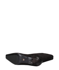 MARC ELLIS ME25 Bottine &agrave; talon de 5 cm, en cuir noir - Chaussures Femme - 5