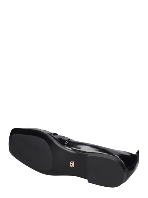ME25 ballerines en cuir noir - Chaussures Femme