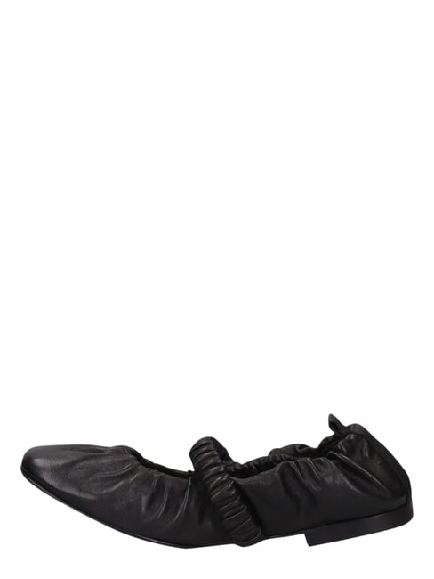 ME25 ballerines en cuir noir - Chaussures Femme