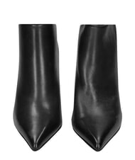 MARC ELLIS ME25 Bottes hautes en cuir, talon de 9 cm noir - Chaussures Femme - 5