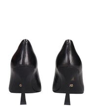 MARC ELLIS ME25 D&eacute;collet&eacute; &agrave; talon de 9 cm, en cuir noir - Chaussures Femme - 2