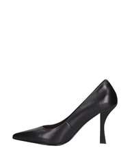 MARC ELLIS ME25 D&eacute;collet&eacute; &agrave; talon de 9 cm, en cuir noir - Chaussures Femme - 4