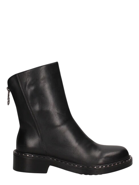ME25 Amphibiens, en cuir brun fonc&eacute; - Chaussures Femme