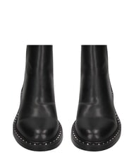 MARC ELLIS ME25 Amphibiens, en cuir brun fonc&eacute; - Chaussures Femme - 5