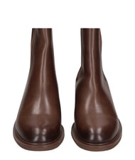 MARC ELLIS ME25 amphibiens de cuir brun fonc&eacute; - Chaussures Femme - 5