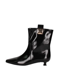 MARC ELLIS ME25 Bottine &agrave; talon de 3 cm, en cuir noir - Chaussures Femme - 3