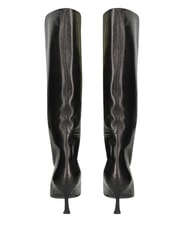 MARC ELLIS ME25 Bottes hautes en cuir, talon de 6,5 cm - Chaussures Femme