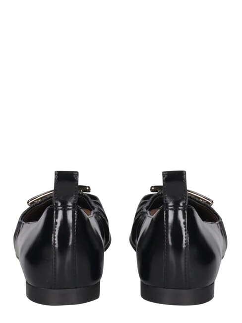 ME25 ballerines en cuir noir - Chaussures Femme