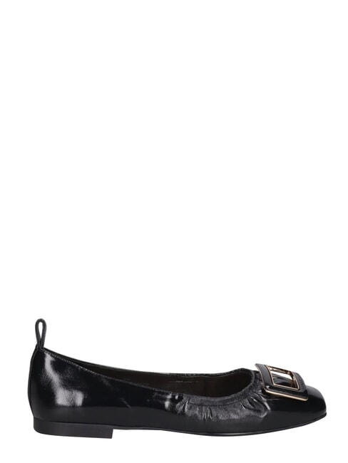 ME25 ballerines en cuir noir - Chaussures Femme