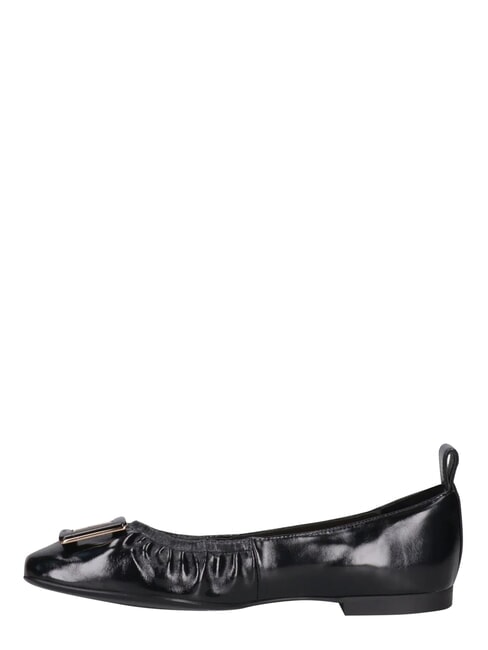 ME25 ballerines en cuir noir - Chaussures Femme