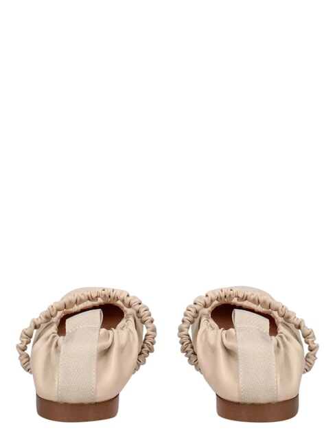 ME25 ballerines en cuir lait - Chaussures Femme