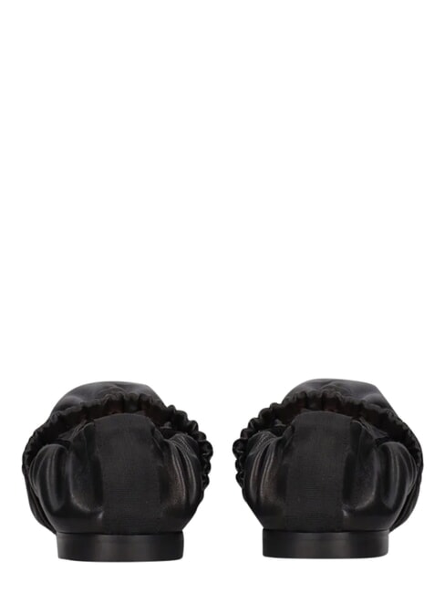 ME25 ballerines en cuir noir - Chaussures Femme