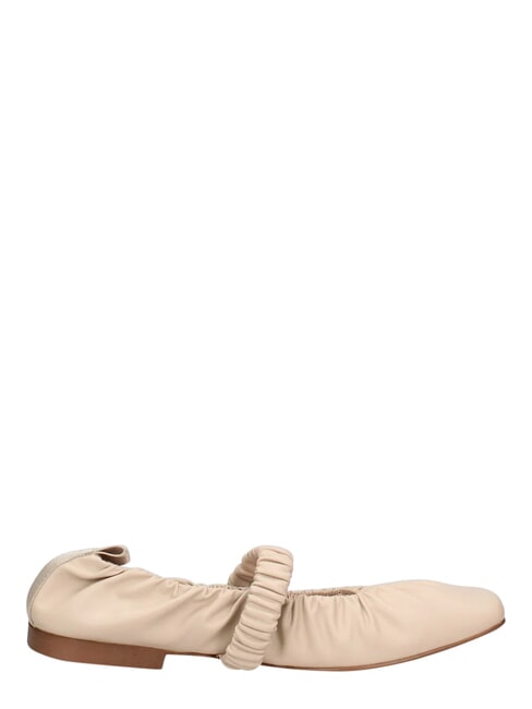 ME25 ballerines en cuir lait - Chaussures Femme
