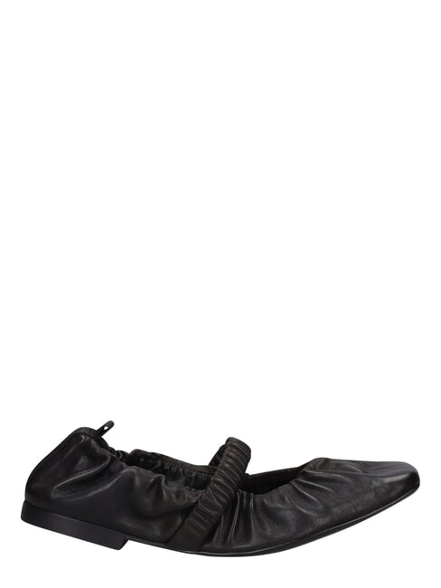 ME25 ballerines en cuir noir - Chaussures Femme
