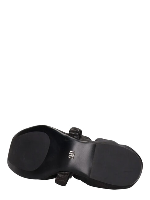 ME25 ballerines en cuir noir - Chaussures Femme