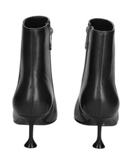 MARC ELLIS ME25 Bottine en cuir &agrave; talon de 6,5 cm noir - Chaussures Femme - 2