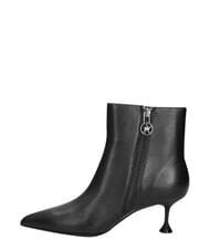 MARC ELLIS ME25 Bottine en cuir &agrave; talon de 6,5 cm noir - Chaussures Femme - 4