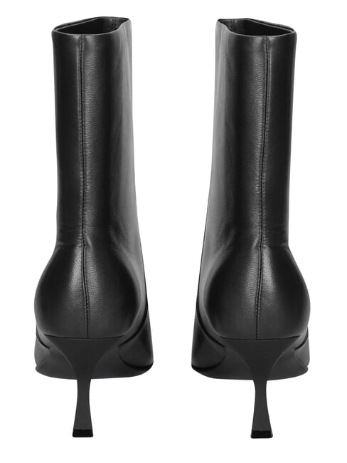 ME25 Bottine en cuir noir - Chaussures Femme