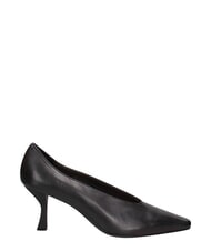 MARC ELLIS ME25 D&eacute;collet&eacute; &agrave; talon de 6 cm, en cuir noir - Chaussures Femme - 3