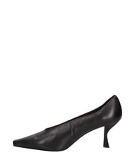 MARC ELLIS ME25 D&eacute;collet&eacute; &agrave; talon de 6 cm, en cuir noir - Chaussures Femme - 4
