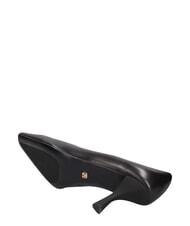 MARC ELLIS ME25 D&eacute;collet&eacute; &agrave; talon de 6 cm, en cuir noir - Chaussures Femme - 5