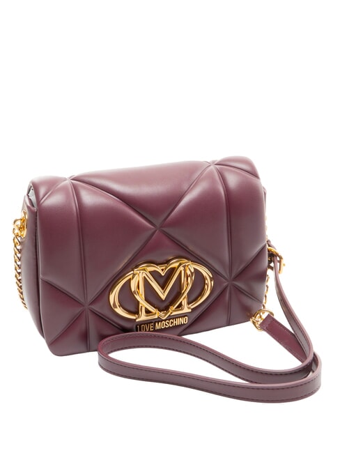 EMBOSSED Mini sac bandouli&egrave;re vin - Sacs pour Femme