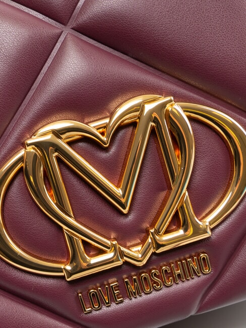 EMBOSSED Mini sac bandouli&egrave;re vin - Sacs pour Femme