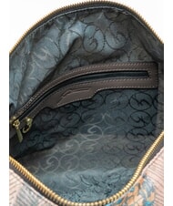 GATTINONI MAYA Sac bandouli&egrave;re maxi aquarelle sauvage/ taupe fonc&eacute; - Sacs pour Femme - 5
