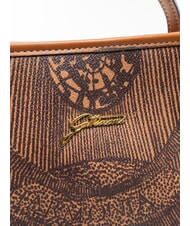 GATTINONI PLANETARIUM Grand sac de courses monocromat.dk sourcils/bronzage - Sacs pour Femme - 3
