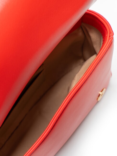 EMBOSSED Sac &agrave; main avec bandouli&egrave;re ROUGE - Sacs pour Femme