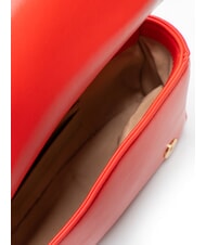LOVE MOSCHINO EMBOSSED Sac &agrave; main avec bandouli&egrave;re ROUGE - Sacs pour Femme - 5
