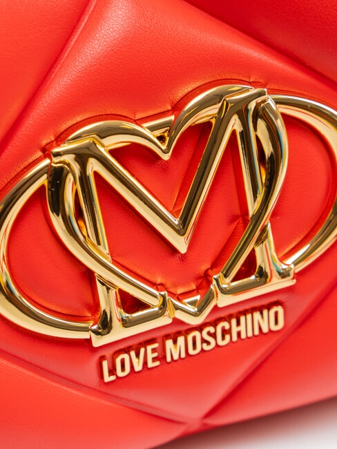 EMBOSSED Mini sac bandouli&egrave;re ROUGE - Sacs pour Femme
