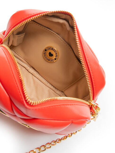 EMBOSSED Mini sac bandouli&egrave;re ROUGE - Sacs pour Femme