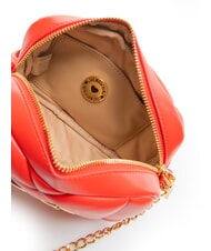 LOVE MOSCHINO EMBOSSED Mini sac bandouli&egrave;re ROUGE - Sacs pour Femme - 5