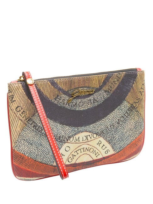 PLANETARIUM Pochette avec revers classique/corail - Sacs pour Femme