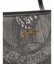 GATTINONI PLANETARIUM Grand sac de courses monochrome gris clair/noir - Sacs pour Femme - 3