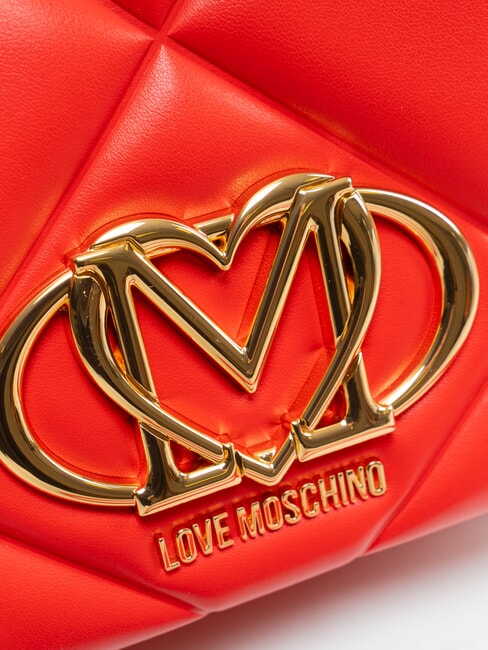 EMBOSSED Mini sac bandouli&egrave;re ROUGE - Sacs pour Femme