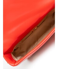 LOVE MOSCHINO EMBOSSED Mini sac bandouli&egrave;re ROUGE - Sacs pour Femme - 5