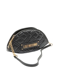 LOVE MOSCHINO QUILTED sac bandouli&egrave;re Noir - Sacs pour Femme - 2