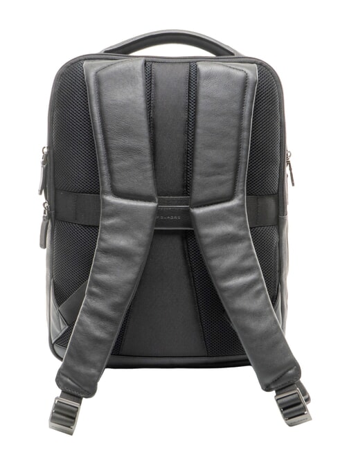 AKRON Sac &agrave; dos en cuir Noir - Sacs &agrave; dos pour ordinateur portable