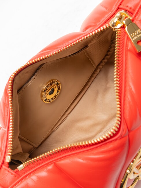 EMBOSSED Sac bandouli&egrave;re, double portabilit&eacute; ROUGE - Sacs pour Femme