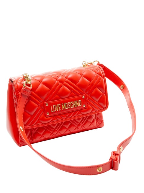 QUILTED sac bandouli&egrave;re ROUGE - Sacs pour Femme