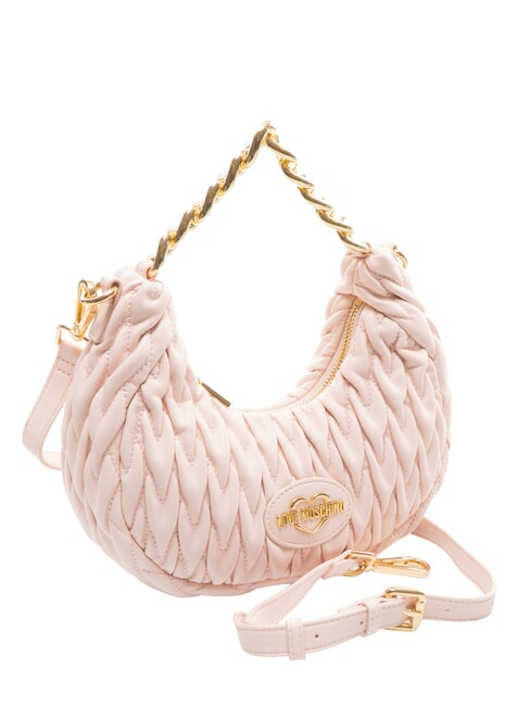 DEMURE Sac &agrave; main avec bandouli&egrave;re cha&icirc;ne poudre pour le visage - Sacs pour Femme