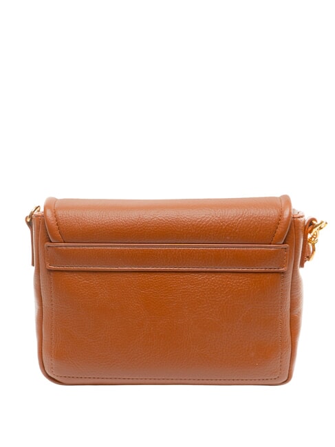 EMBOSSED sac bandouli&egrave;re ch&acirc;taigne - Sacs pour Femme