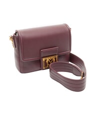 LOVE MOSCHINO EMBOSSED sac bandouli&egrave;re vin - Sacs pour Femme - 2