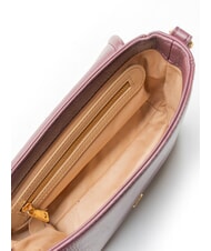 LOVE MOSCHINO EMBOSSED sac bandouli&egrave;re vin - Sacs pour Femme - 5