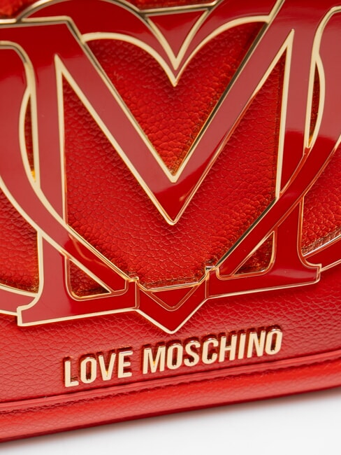 LOGO  Mini sac &agrave; bandouli&egrave;re ROUGE - Sacs pour Femme