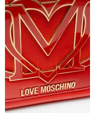 LOVE MOSCHINO LOGO  Mini sac &agrave; bandouli&egrave;re ROUGE - Sacs pour Femme - 3