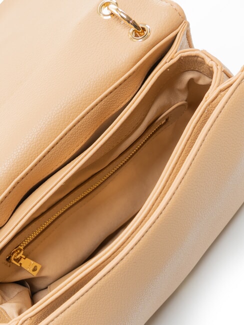 LOGO Sac bandouli&egrave;re, avec bandouli&egrave;re beige - Sacs pour Femme